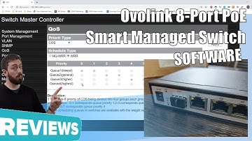 Ovolink 8-Port PoE Smart Managed Switch Software Review