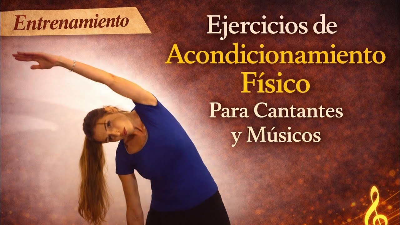 Ejercicios Físicos de Acondicionamiento para Cantantes y Músicos. Clase ...