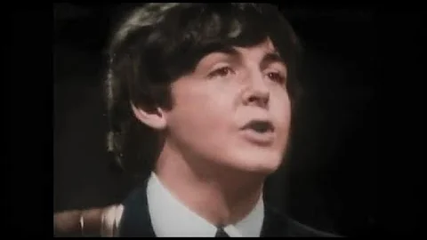 Beatles Can't Buy Me Love RSG Special 1964 Colorized