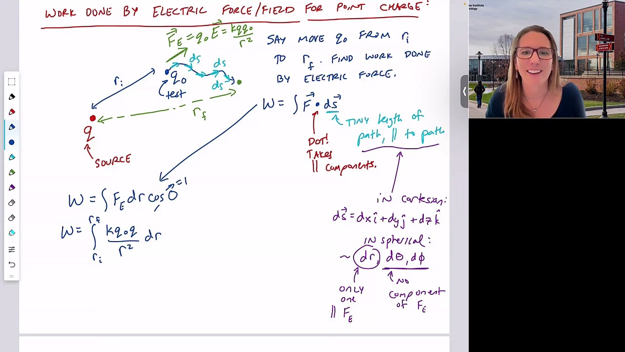 4.2: Work Energy and Potential for Point Charges