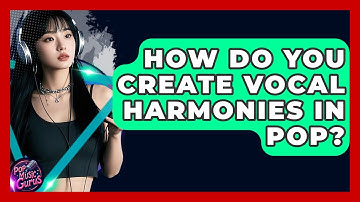 How Do You Create Vocal Harmonies In Pop? - Pop Music Gurus