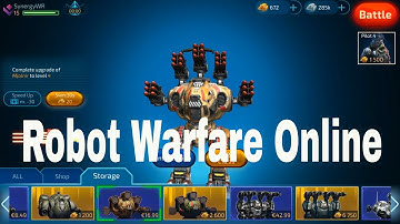 Robot Warfare Online - Gepard and Heavy Gameplay
