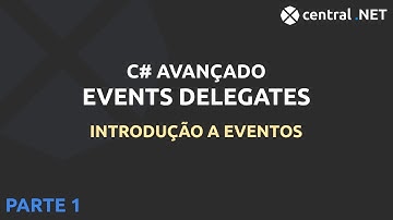 Events e delegates | C# Avançado | Conheça o processo de eventos e delegações