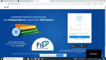 How to connect Alice blue api to smart algo platform easy #bottrading