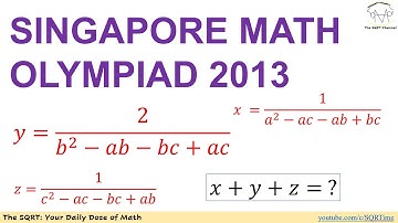 Evaluating a tricky expression --- SMO 2013