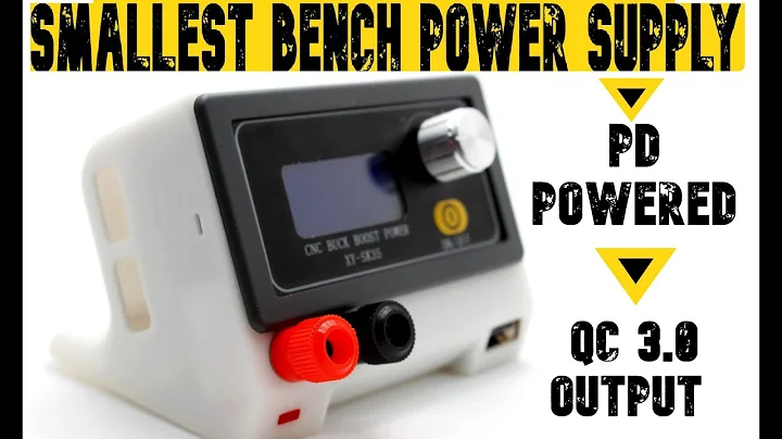 Tiny Bench Power Supply -  Powered from a PD Power Bank. zypds