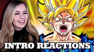 ROCK THE DRAGON!?? - Reacting To Dragon Ball Intros!!