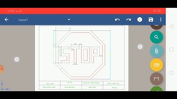 GnaCAD Tutorial Part 7 - [Insert Title Block, Save and Submit output]