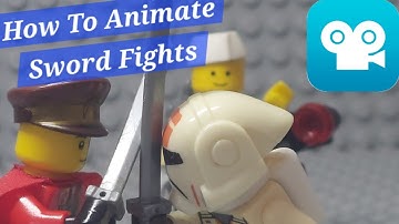How To Animate Sword Fights | Lego Stop Motion