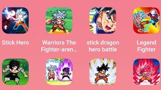 Stick Hero,Warriors The Fighter,Legend Fighter,stick dragon hero battle,Saiyan War screenshot 2