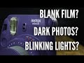 How to Fix Instax Mini 9 and Mini 8 Common Problems: Blinking Lights, Blank Film and Dark Photos