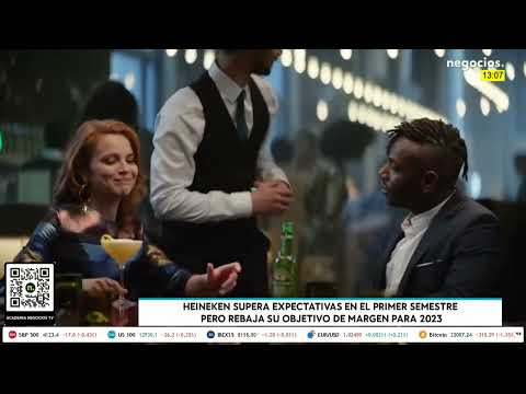 Heineken supera expectativas en el primer semestre, pero rebaja su objetivo de margen para 2023