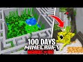 I Survived 100 Days as a MAZE RUNNER in Hardcore Minecraft... Here's What Happened