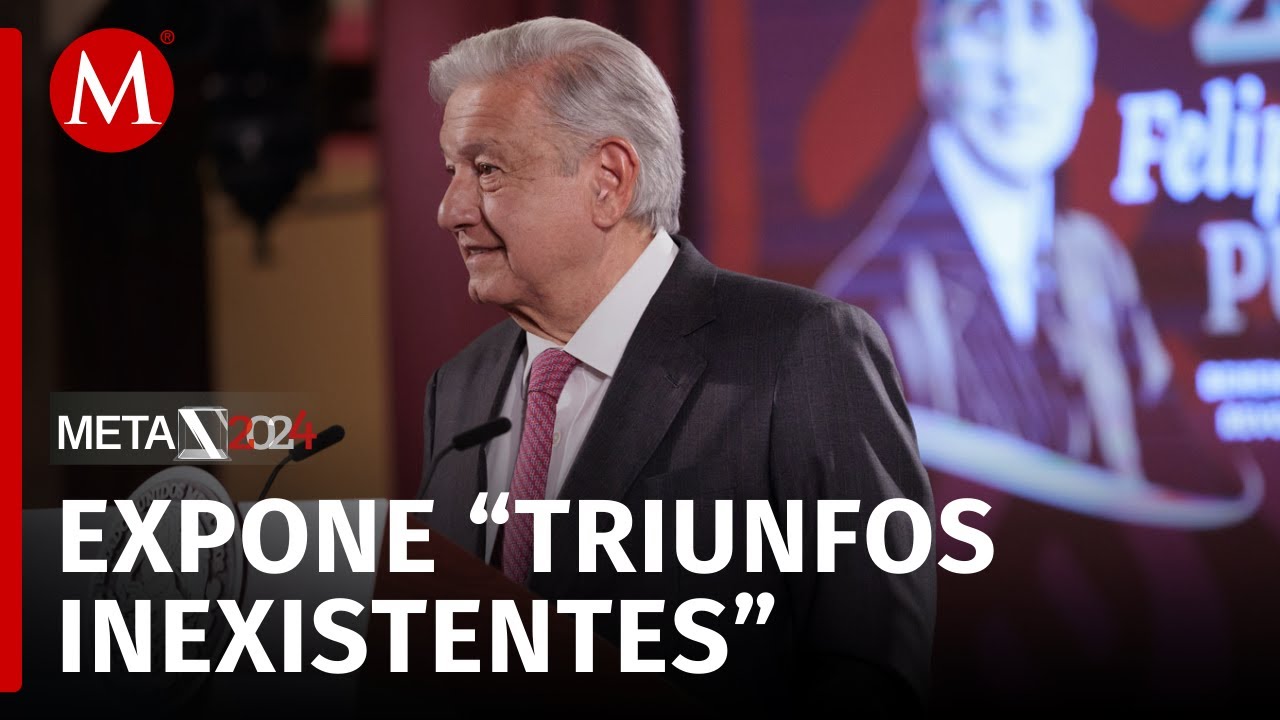 Crítica AMLO a la oposición por dar un espectáculo bochornoso al declararse ganadores