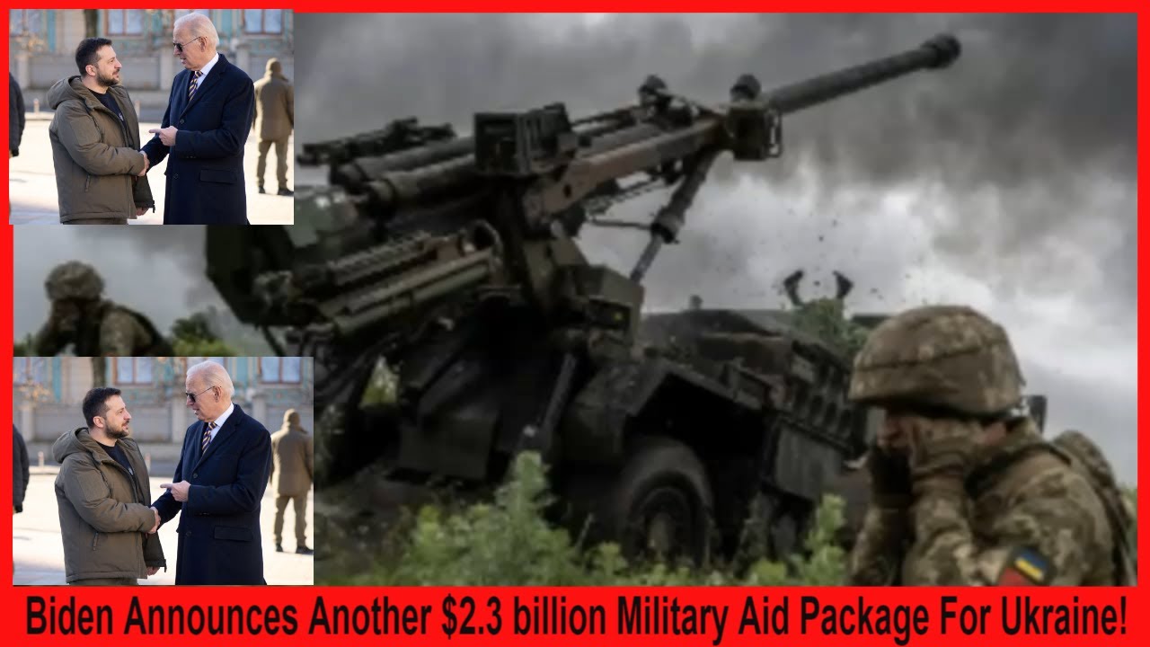 Biden Announces Another $2.3 billion Military Aid Package For Ukraine ...
