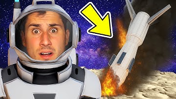 I Was STRANDED on The Moon for 100 Days! | Planet Crafter