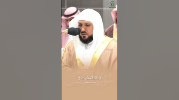 ‏أمَّن يُجيب المضطر إِذا دعاه | ‏تلاوة خاشعة للشيخ د. #ماهر_المعيقلي من سورة النمل عشاء ١٧-٤-١٤٤٥ه‍ـ