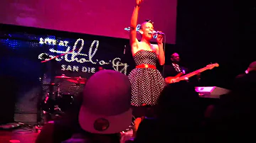 Goapele Singing "Closer" Live at Anthology 2.23.11