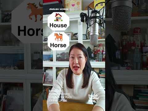 0:47 0:47 Now playing, house/ horse #คอร์สภาษาอังกฤษออนไลน์ #awardwinning #englishforkids #englishteacherpalm