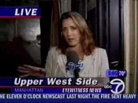 Eyewitness News becomes The News as a fire nearly destroys their entire news studio and set. For the time being anchors will now anchor from the newsroom until either a new studio is constructed or their current set is repaired, either of which will take a very long time to occur. Here is the full coverage by WABC covering themselves! In case you are wondering all regularly scheduled programming has been restored after going off the air for nearly 3 hours this earlier this morning. This is Part 1 of 2. Â© 2007 WABC-TV New York