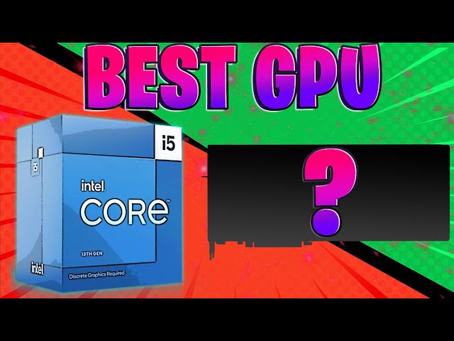 I5 gpu sale