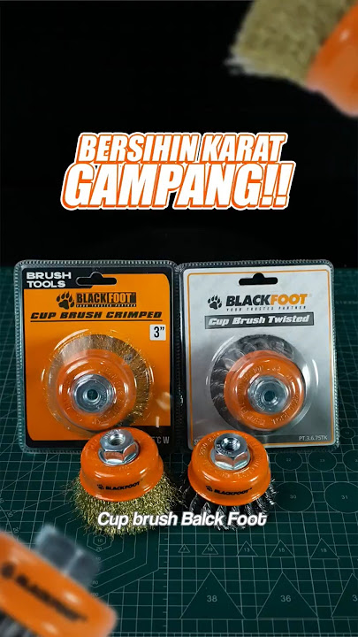 Cup Brush Blackfoot – Karat & Kotoran Las? Lenyap Sekejap! ⚙️🔥 #alatpertukangan #alatperkakas