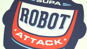 Supa Robot Attack - Health Bar and Scoring