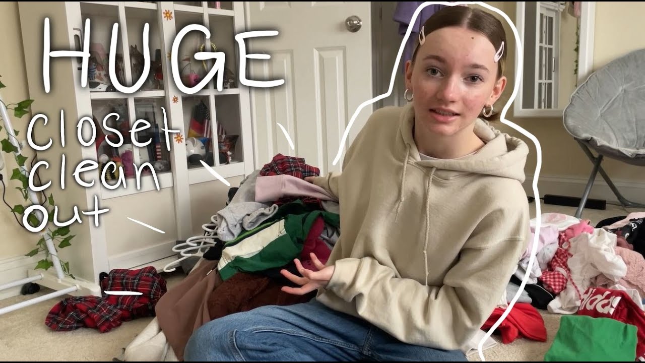 HUGE closet clean out - YouTube