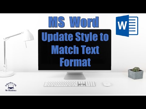 Update Existing Style
