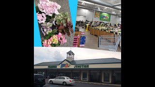 Buying flowers/vegetables/ fruits at Produce Junction