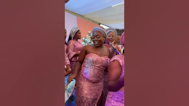 Bridesmaids Wedding Moment Ghanaian Traditional Marriage #wedding #ghana #marriage #tiktok #shorts