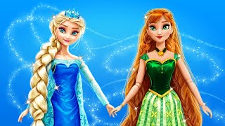 Elsa and Anna Growing Up! Frozen Adventures