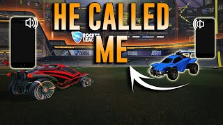 I Changed My Rocket League Name to MY PHONE NUMBER...(I actually got called)