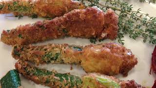 Stuffed Courgette Flowers