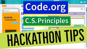 Code.org Text Input and Output Tutorial - Hackathon Project CS Principles