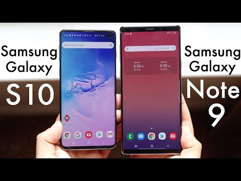 Samsung Galaxy Note 9 Vs Samsung Galaxy S10! (Comparison) (Review)