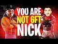 NICK & I ARGUE... AGAIN! (ft. Nickmercs, Thiefs & Hysteria) | Fortnite Battle Royale Highlights #218