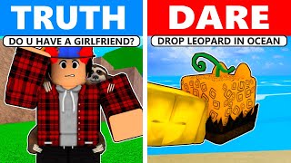 Extreme TRUTH or DARE In Blox Fruits