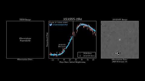 ASASSN-19bt seen by TESS and ASAS-SN