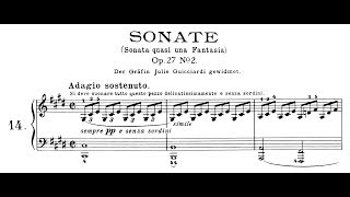 Beethoven: Sonata quasi una fantasia, No.14 in C# Minor, 