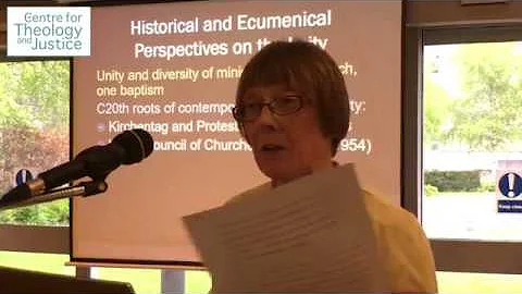 Theology for a Learning Church - Canon Prof Elaine...