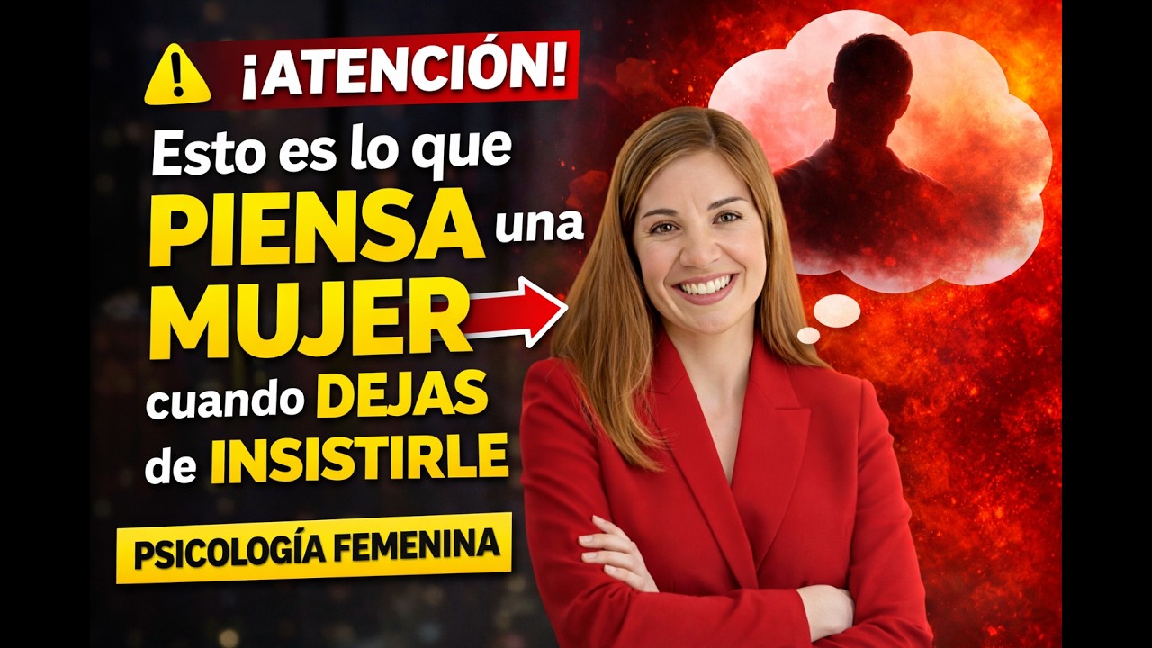 Esto es lo que piensa una mujer cuando dejas de insistirle | Psicología Femenina-Marian Rojas Estapé