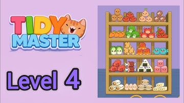 Tidy Master Level 4 Solution Walkthrough