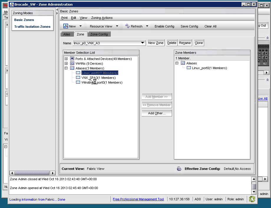 brocade san switch rport error