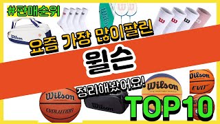 윌슨 추천 판매순위 Top10 || 가격 평점 후기 비교