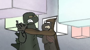 Godzilla vs monkey Part 1 to 8