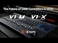 Icon pro audio v1m daw controller and v1x daw control expander