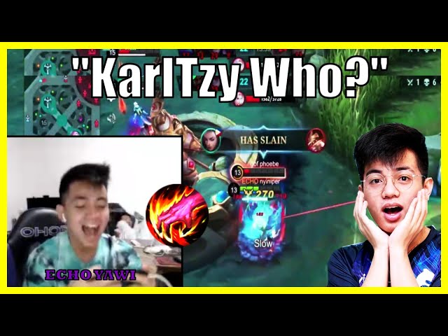 KarlTzy lowkey shaking after the 1vs5 Lord Steal of Yawi class=