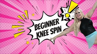 Master the Beginner Knee Spin on Spinning Pole | Pole Dance Tutorial with Bianca Boom!