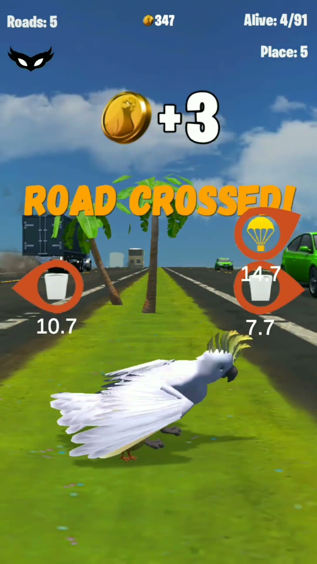 chicken cross road gambling game
